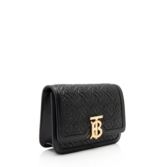 Burberry TB Monogram Embossed Leather Belt Bag - Picture 2 of 15